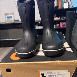 Bogs Kids Black Mid-Calf Waterproof Rain BootsSnow/Rain Boots